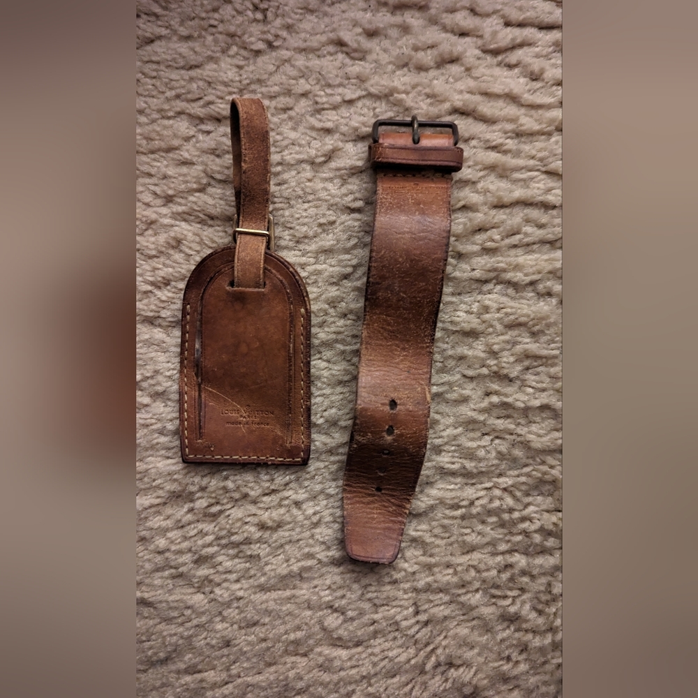 Louis Vuitton bag tags